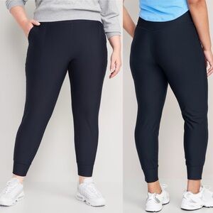 NWT Old Navy High Rise Powersoft Blue Joggers Womens Size 4X Activewear Pant NEW